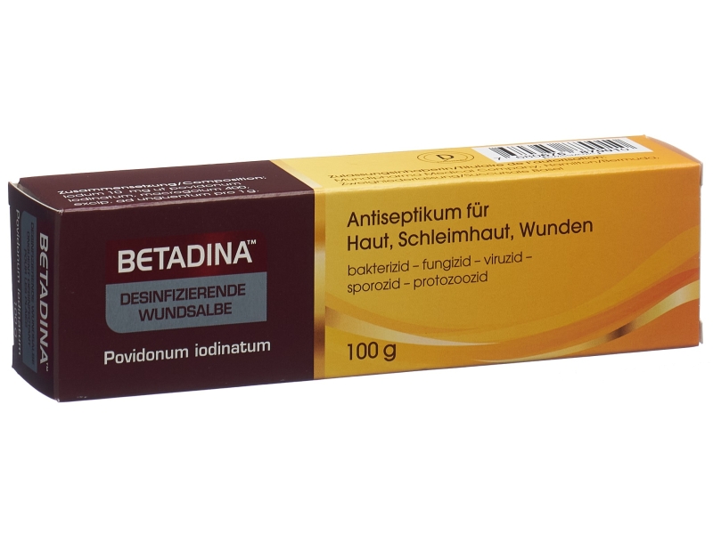 BETADINA Onguent désinfectant 10 mg/g 100 g
