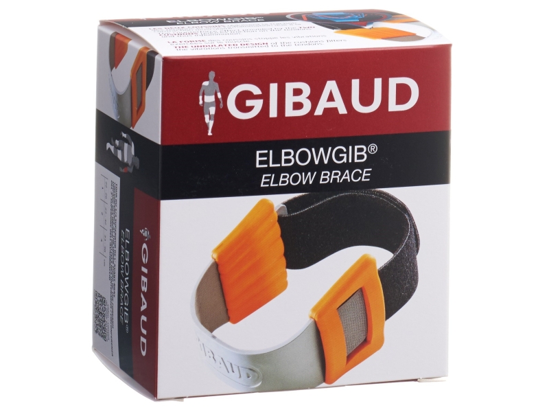 GIBAUD Elbowgib taille 1 22-26cm gris-orange