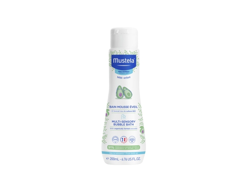 MUSTELA Anregendes Schaumbad normale Haut 200 ml