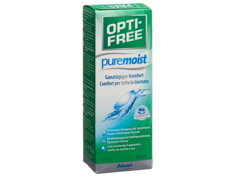 OPTI FREE PureMoist solution flacon 300 ml