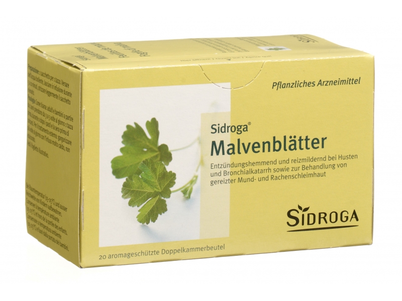 SIDROGA Malvenblätter 20 Beutel 0.9 g