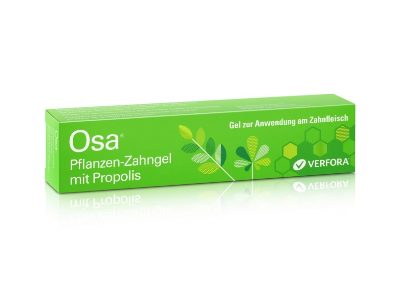 Osa gel vegetale per la dentizione senza zuccheri 25 g