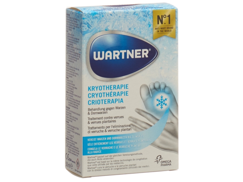 WARTNER Crioterapia per l'eliminazione di verruche & verruche plantari Spray 50 ml