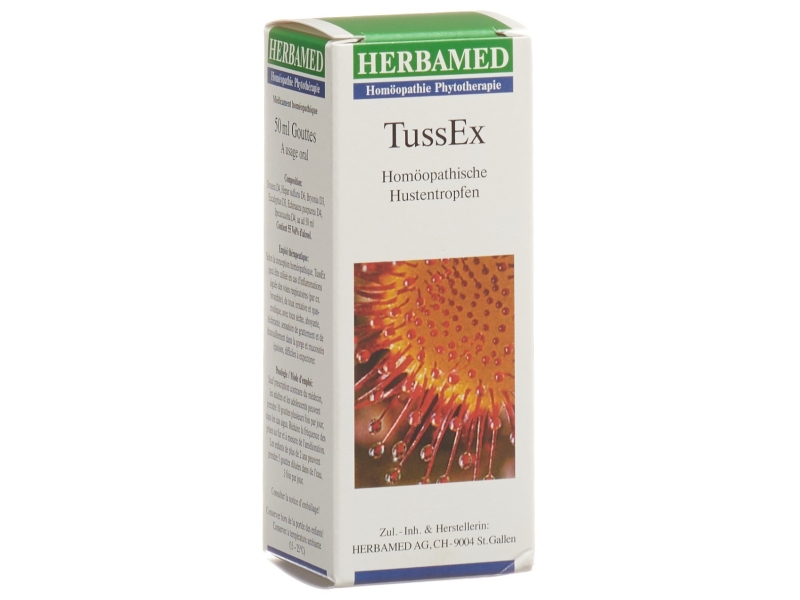 TUSSEX gouttes contre la toux flacon 50 ml