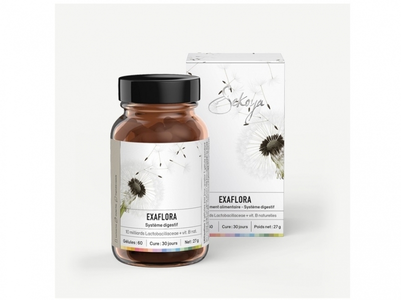 SEKOYA Exaflora (probiotiques) gélules flacon 60 pièces