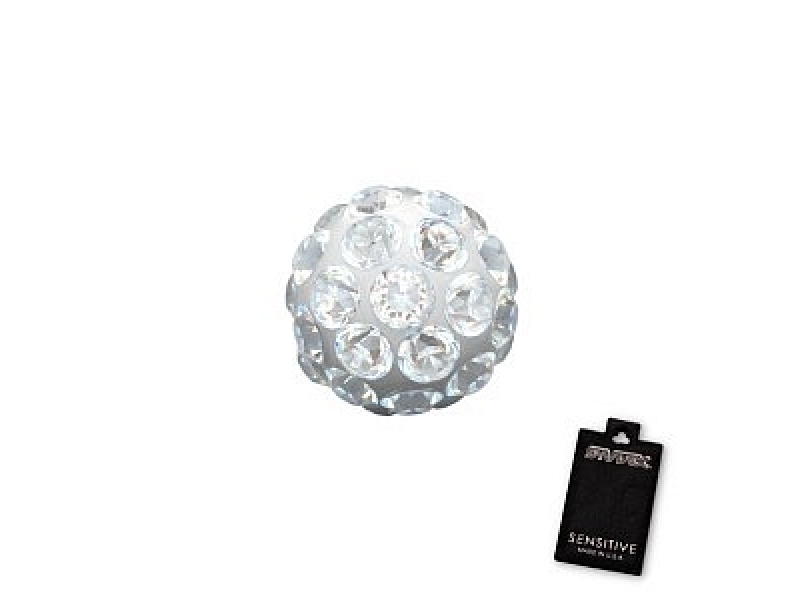 STUDEX-11119 boule cristal 4.5mm 1 paire