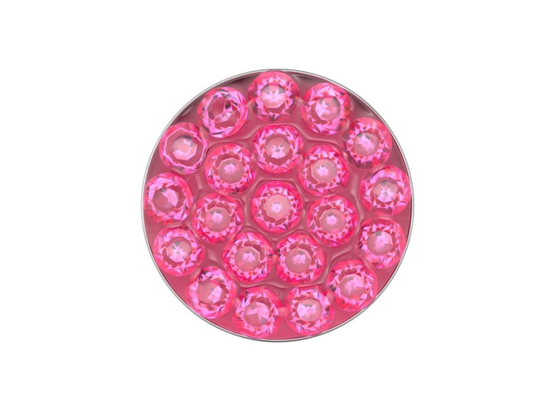 STUDEX 11187 Disc Rosé blanc 8mm blanc 1 paire