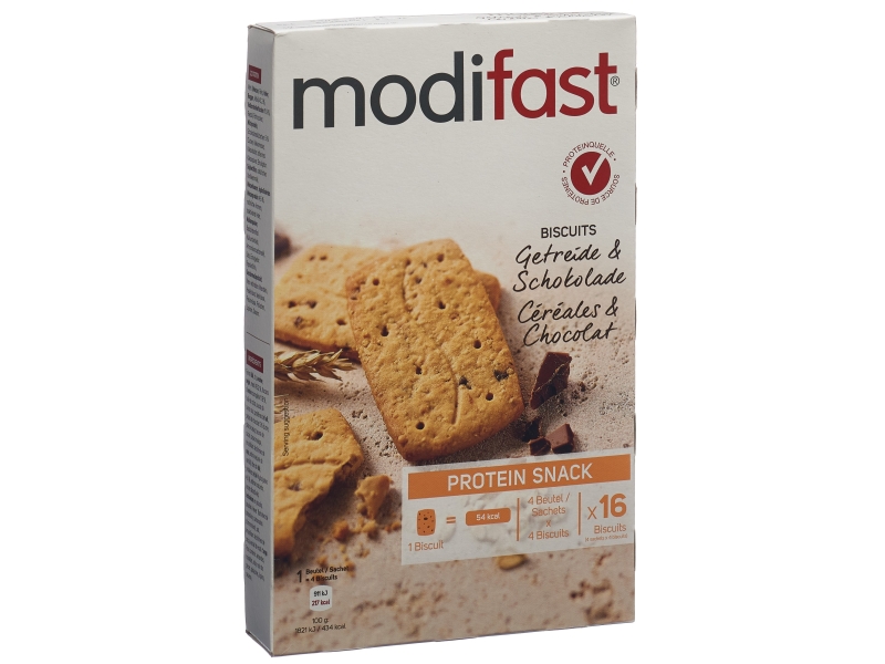 MODIFAST Biscuits céréale chocolat 4 x 50 g