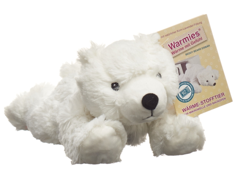 WARMIES peluche réchauffante ours polaire