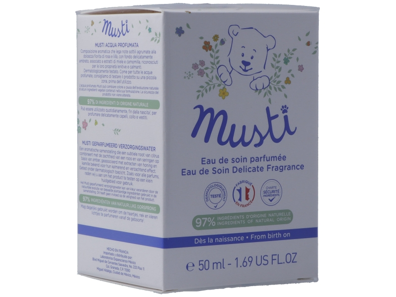 MUSTELA BB Musti Pflegewasser parfüm Vapo 50 ml