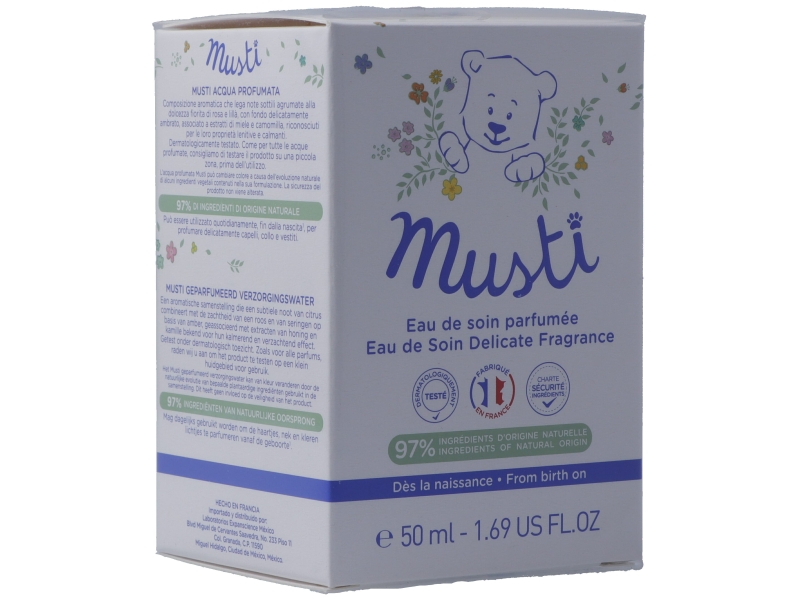 MUSTELA Musti Eau de Soin Parfumée, 50 ml