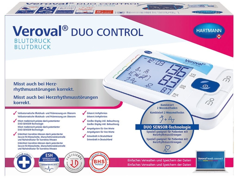 TENSOVAL Duo control tensiomètre medium