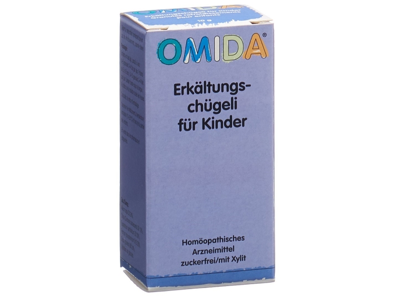 OMIDA granulat Erkältungschügeli für Kinder ohne zucker 10 g