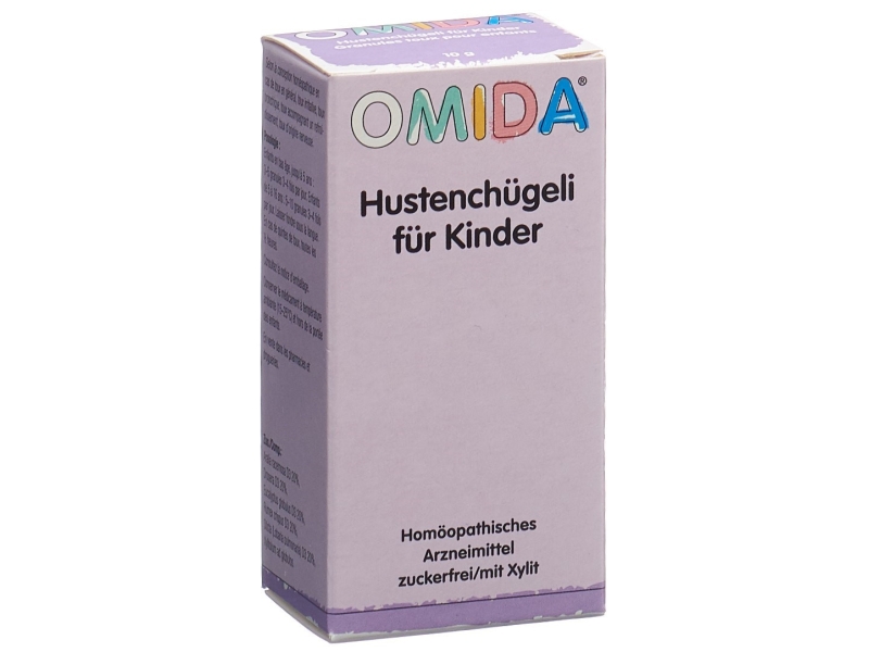 OMIDA granulatw Hustenchügeli für Kinder ohne zucker 10 g