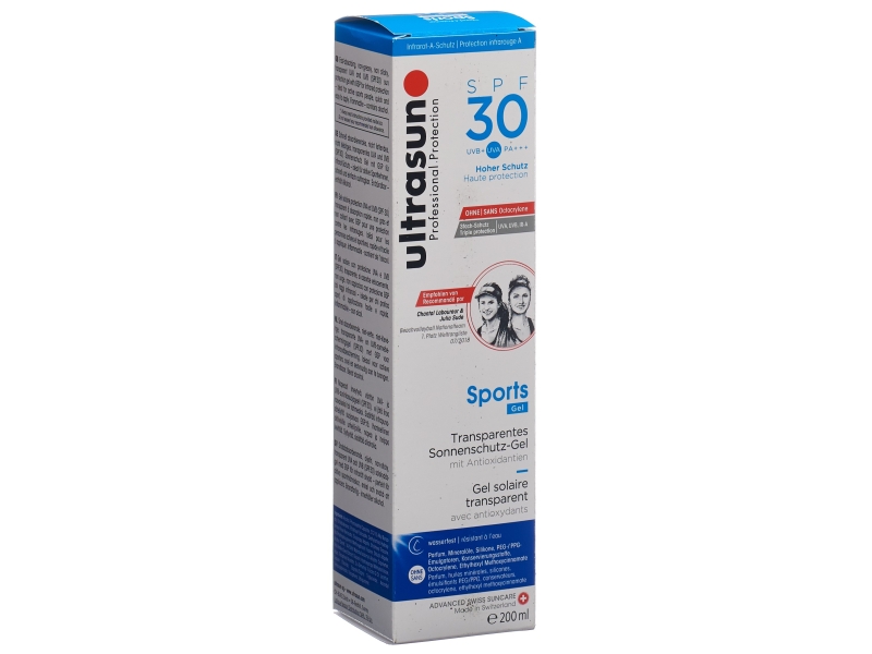 ULTRASUN Sports Gel SPF 30 flacon 200 ml